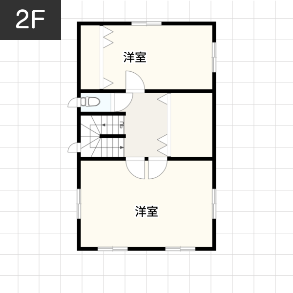 【35坪の場合】狭小地でも理想以上の３階建ての家例