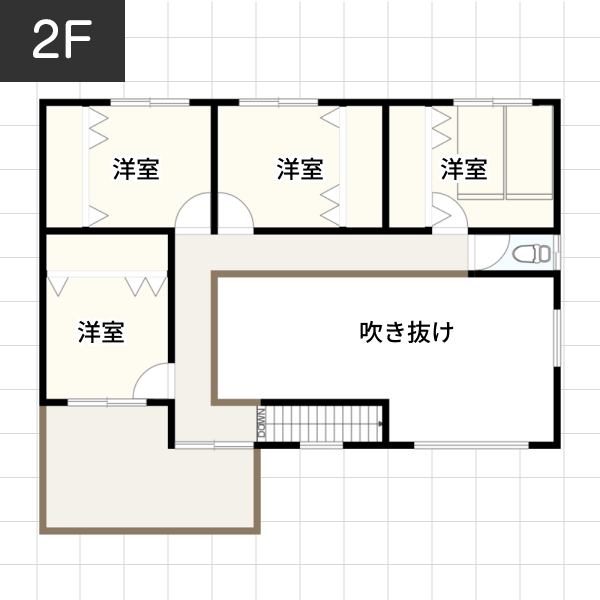 【50坪の場合】おうち時間が楽しくなる住まいが実現例