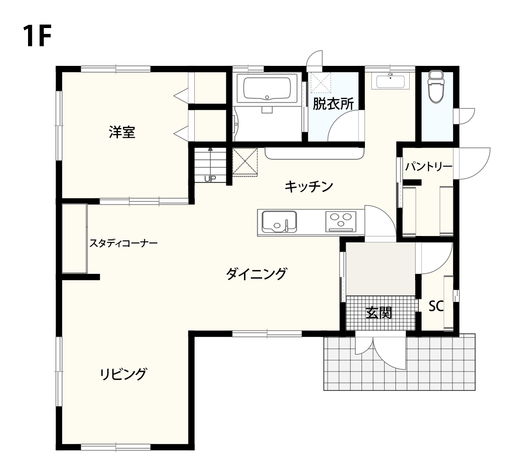 注文住宅2,000万円台「2階建て・4LDK」の間取り