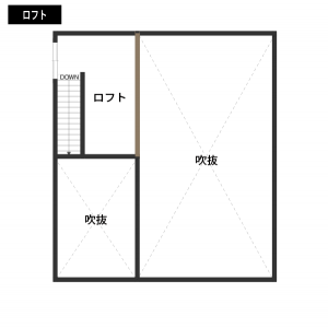 夫婦2人暮らしを重視したコンパクトな平屋間取り