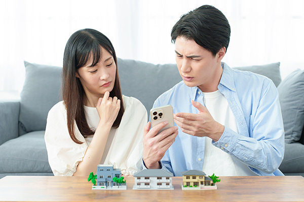 ハウスメーカーの比較項目のイメージ