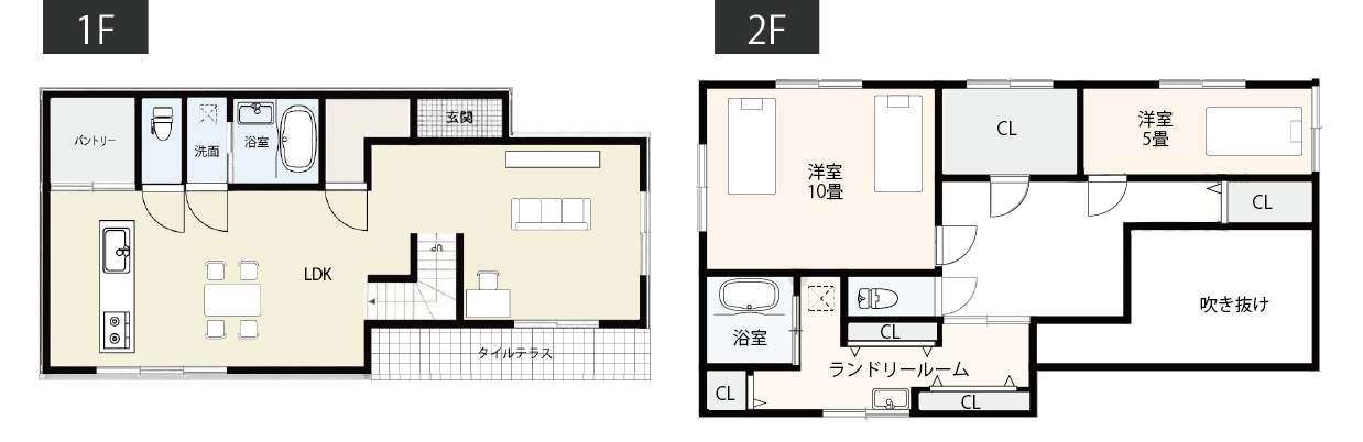 【50坪台】魅せる階段でホテルライクなリビングを実現した間取り