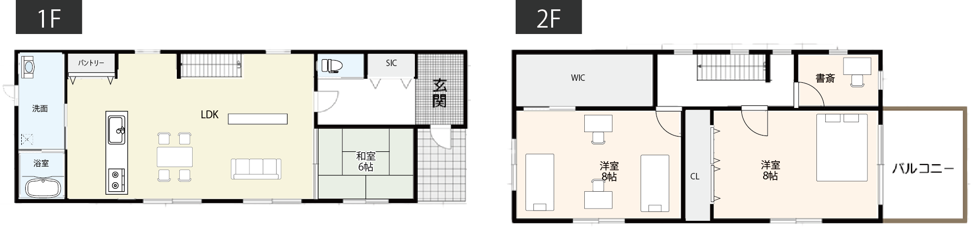 【リビングを中心に導線を整理】自然に会話が生まれる間取り