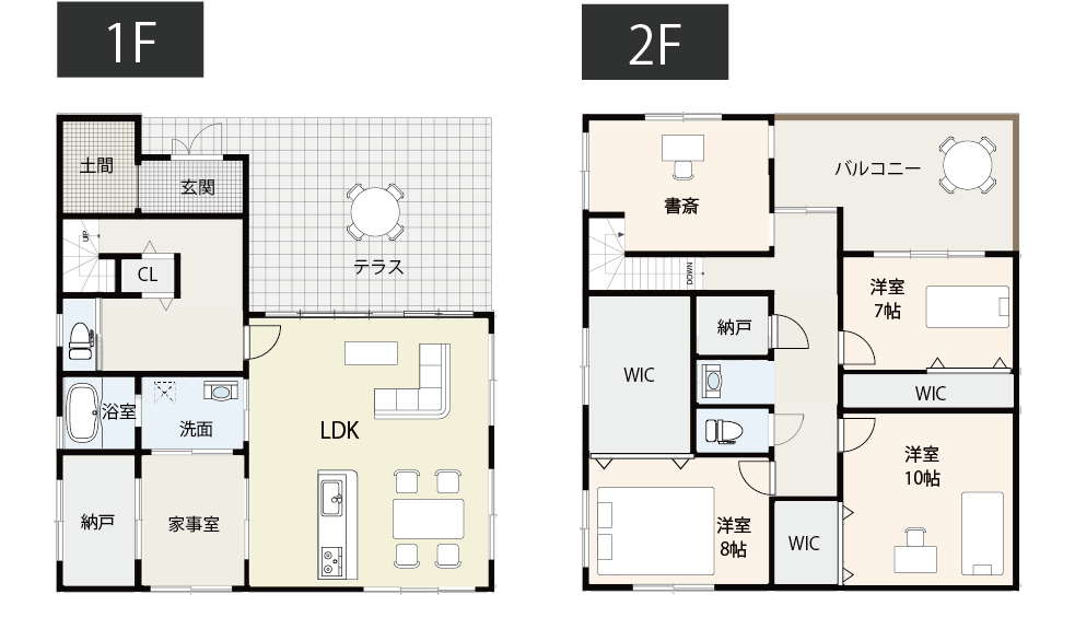 【家族といつもつながれる】リビングの家族を見渡せるキッチンの間取り