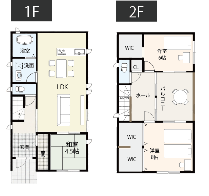 【洋服好きに最適】ショップのようなウォークインクローゼットの間取り