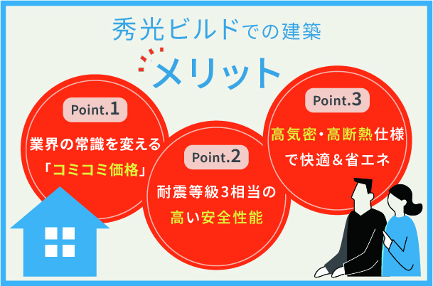 秀光ビルドのメリット