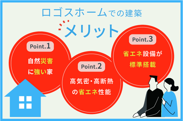 ロゴスホームのメリット