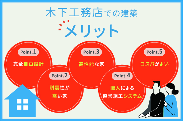 木下工務店で家を建てるメリット